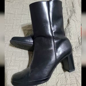 Rockport leather upper boots women (7)